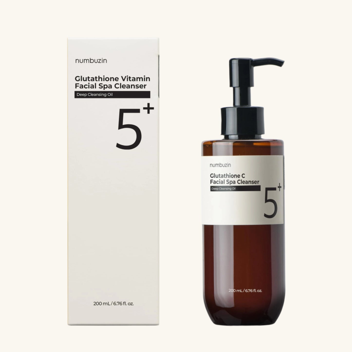 Numbuzin No5+ Glutathione C Facial Spa Cleanser