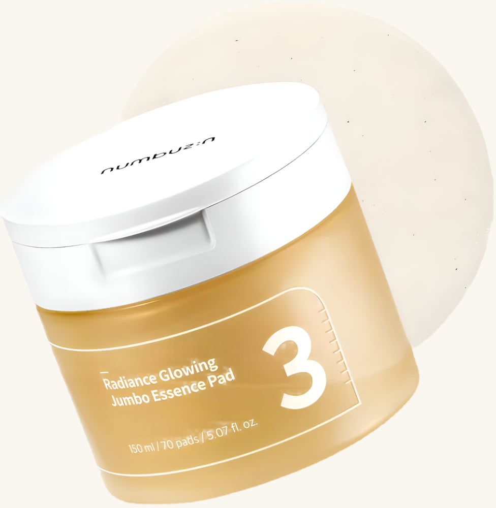Numbuzin No.3 Radiance Glowing Jumbo Essence Pad