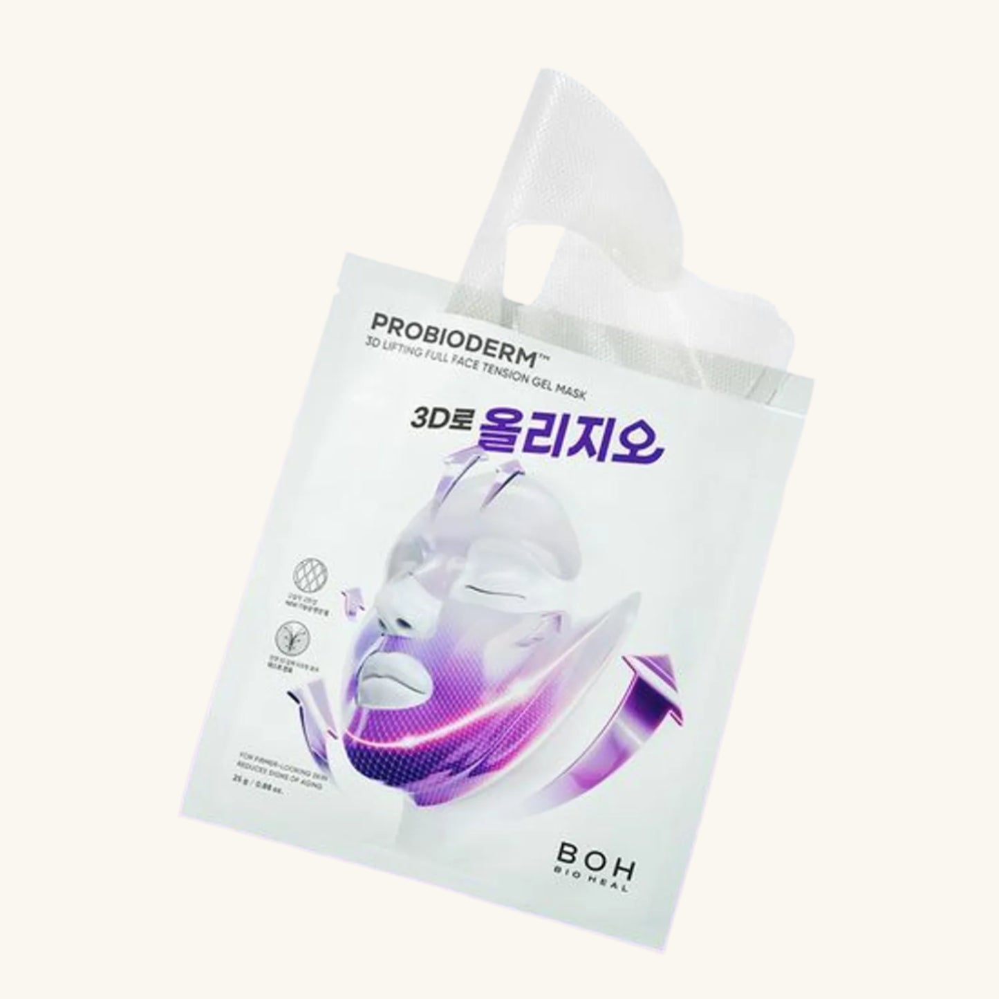 BIOHEAL BOH Probioderm 3D Lifting Full Face Tension Gel Mask