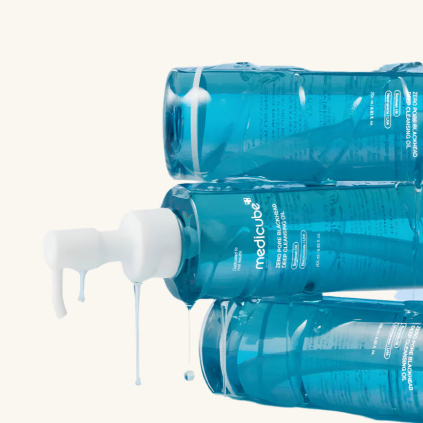 Medicube Double Cleansing Zero Pore Blackhead oil and foam