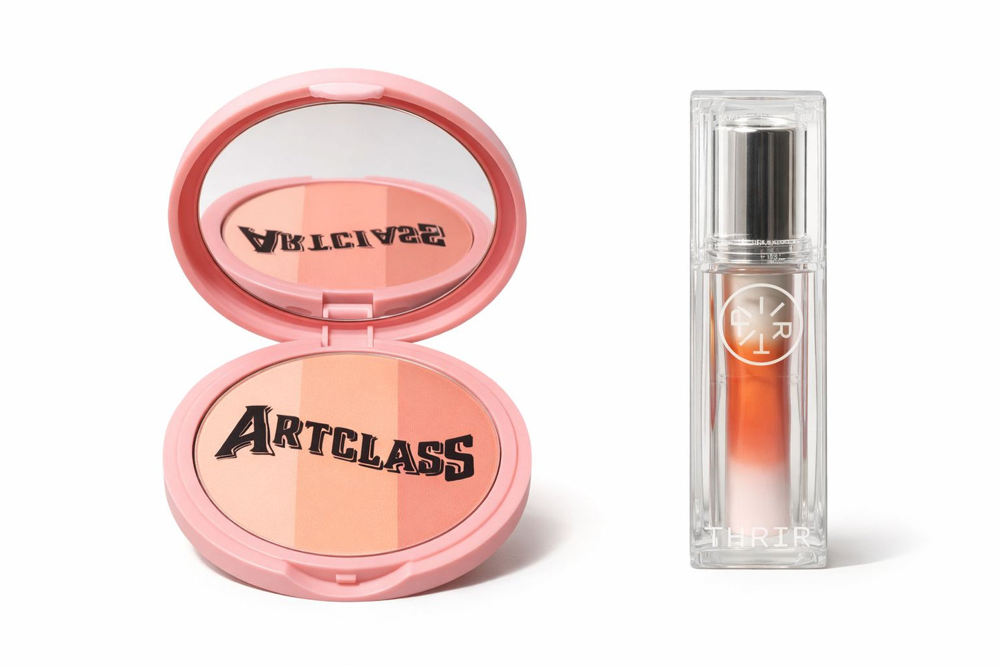 Duo Beauty Pink Blush + Lip gloss