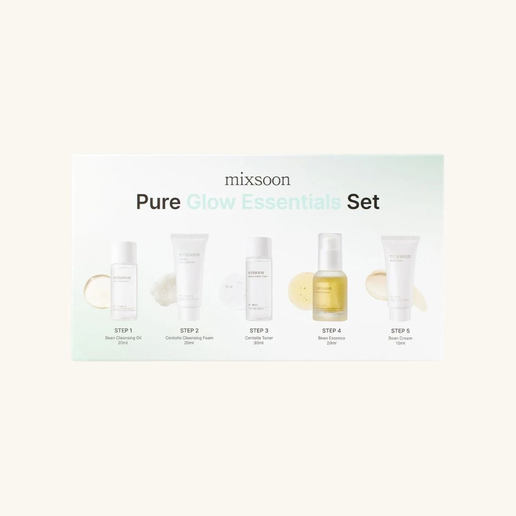 Mixsoon Set Pure Glow Essential 5pz