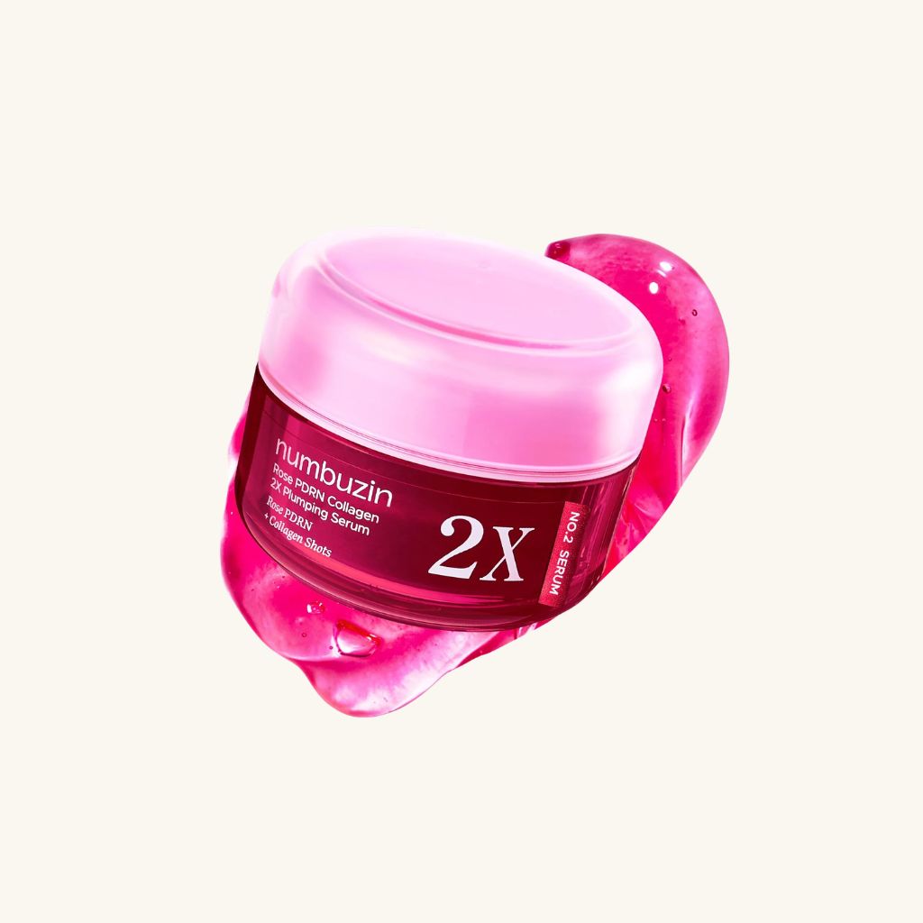 Numbuzin No 2 Rose PDRN Collagen 2x plumping serum