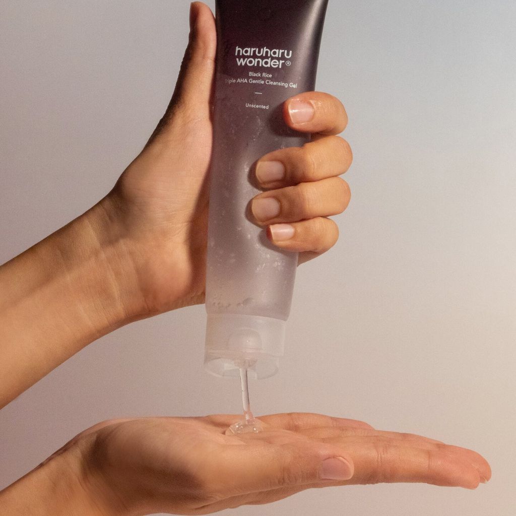 Haruharu Wonder Black Rice Cleansing Oil + Moisture Gel Cleansing