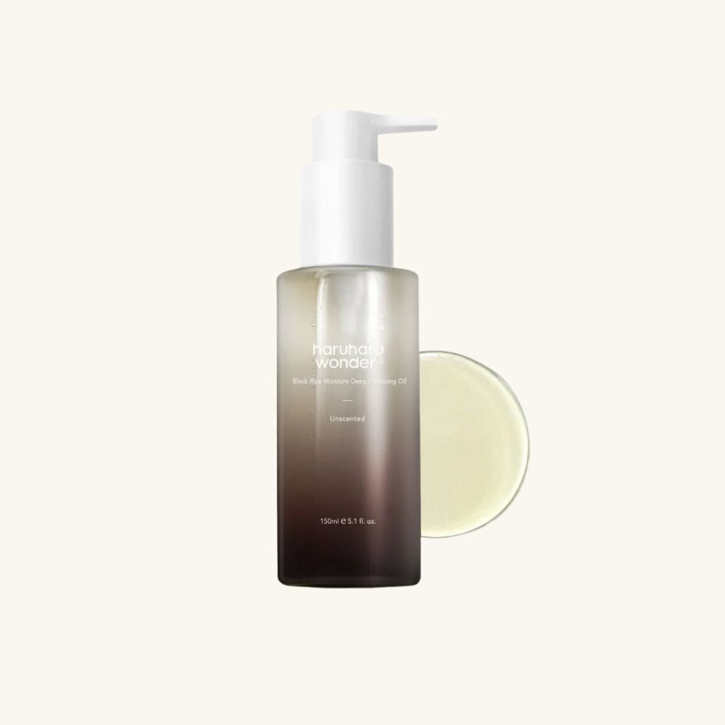 Haruharu Wonder Black Rice Cleansing Oil + Moisture Gel Cleansing