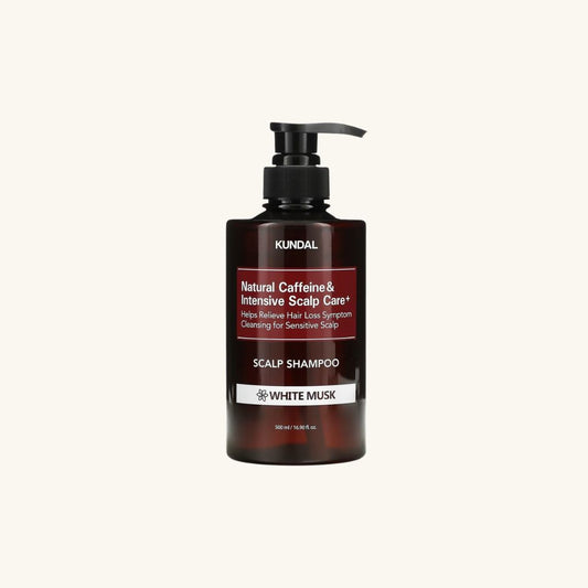 Kundal Natural Caffeine & Intensive Scalp Care + Shampoo