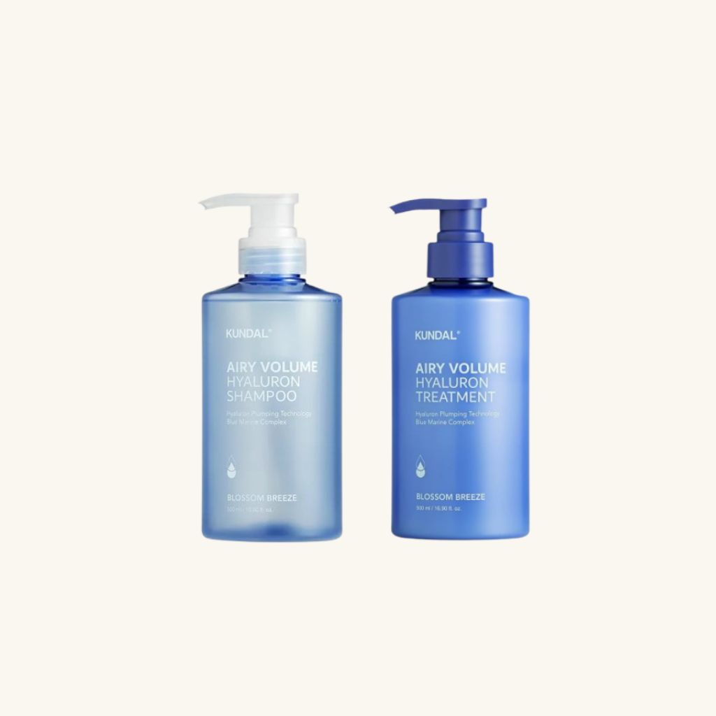 Kundal Airy Volume Hyaluron Shampoo + Treatment